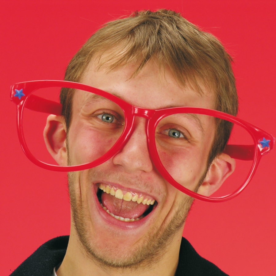 occhiali carnevale da clown (ct5201-560) su Masina Shop