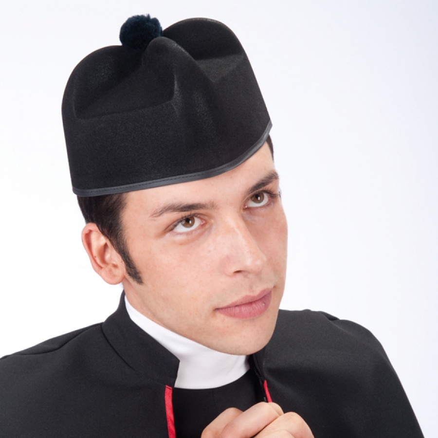 cappello carnevale da prete(ct5600-222) su Masina Shop
