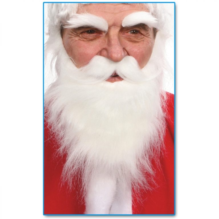 18 Barbe Di Babbo Natale - Barba Bianca Per Costumi, Adulti E Bambini, Ideale Per Feste Natalizie